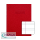 Rhino Exercise Book 8mm Ruled 80 Pages 9x7 Red (Pack of 100) VC46631