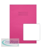 Rhino Exercise Book Plain 80 Pages A4 Pink (Pack of 50) VC48483