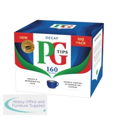 PG Tips Decaf Teabags (Pack of 160) 69977732