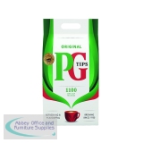 PG Tips One Cup Square Teabags (Pack of 1100) 800337