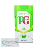 PG Tips Pure Green Envelope Tea Bags (Pack of 25) 800399