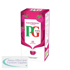 PG Tips Raspberry Envelope Teabags (Pack of 25) 800404