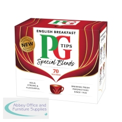 PG Tips Special Blends English Breakfast Teabags (Pack of 70) 801922