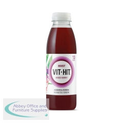 Vit Hit Boost Drink Mixed Berry 500ml (Pack of 12) 125801