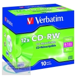Verbatim CD-RW 8-12x Hi-Speed 700MB (Pack of 10) VM31480