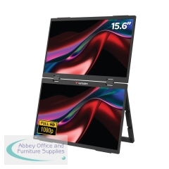 Verbatim Portable 15.6 Inch Dual Monitor Essentials Full HD 32403