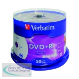 Verbatim DVD+R 16X 4.7GB (Pack of 50) 43234