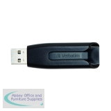 VM49172 - Verbatim Store n Go V3 USB 3.0 Flash Drive 16GB Black 49172