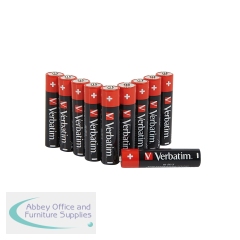 Verbatim AAA Battery Premium Alkaline Hangcard (Pack of 10) 49874
