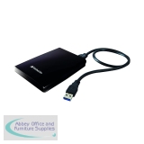 Verbatim Store N Go USB 3.0 Portable 2Tb Black Hard Drive 53177