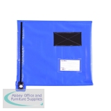 GoSecure Flat Mailing Pouch 355x381mm Blue CVF2