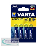 Varta Longlife AAA Battery (4 Pack) 04103101414
