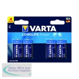 Varta Longlife Power C Battery (4 Pack) 04914121414