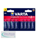 Varta Longlife Max Power AA Battery (8 Pack) 04706101418