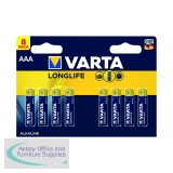 Varta Longlife AAA Battery (8 Pack) 04103101418