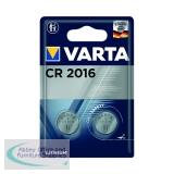 Varta CR2016 Lithium Coin Cell Battery (2 Pack) 06016101402