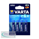 Varta AAA High Energy Battery Alkaline (4 Pack) 4903620414