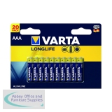 Varta Longlife AAA Battery (20 Pack) 04103101420