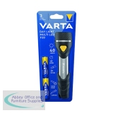 Varta Day Light Multi LED F20 Torch with 9 LEDS 62 Hours Run Time Black/Grey 16632101421