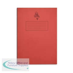 Morrells Handwriting Exercise Book Wide Shaded Lines 40 Pages A4 Red (Pack of 50) MHWLR-8