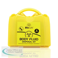 Wallace Cameron Biosafe 2 Application Body Fluid Clean-Up Kit Yellow 51006