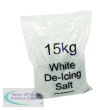 White Winter De-Icing Salt 15kg Bag (Pack of 72) 314265