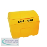 Winter Salt/Grit Bin No Hopper 400 Litre Yellow 317066