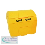 Winter Lockable Salt and Grit Bin 400 Litre No Hopper Yellow 317074