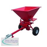 Red 350lb ATV Salt Spreader 160 Litre 386125