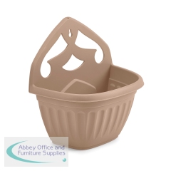Whitefurze 32cm Athens Wall Planter Taupe G07W32TP