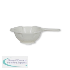 Whitefurze Plastic Colander Cream H17308