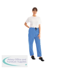 434TR Unisex Smart Scrub Trouser Hospital Blue Size S 434TR/HOSP/S