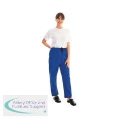 434TR Unisex Smart Scrub Trouser Royal Blue Size 2XL 434TR/ROYA/2XL