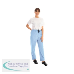 434TR Unisex Smart Scrub Trouser Sky Blue Size 2XL 434TR/SKYY/2XL