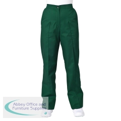 Work in Style ANNE Female Healthcare Trouser Bottle Green Size 42 in ANNE/Bottle Green/42