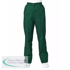 Work in Style Anne Healthcare Trousers Short Bottle Green 60 ANNES/BOTT/60