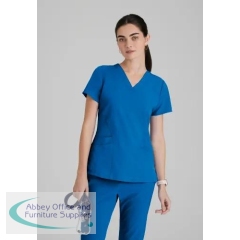 Barco One Pulse Scrub Top Royal Blue 2XS BA5106/ROYA/XXS