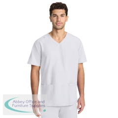 Cherokee Originals Ultra Unisex V-Neck Scrub Top White S CKE00014A/WHIT/S