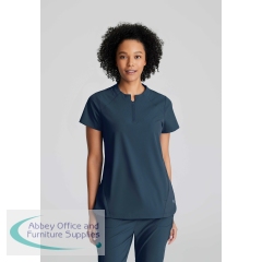 Barco One Flux Medical Scrub Top Steel 2XL BOT216/STEE/2XL