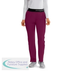 Skechers BreezeTrouser Women\'s Straight Leg Trousers Short Wine Medium SK202S/WINE/M