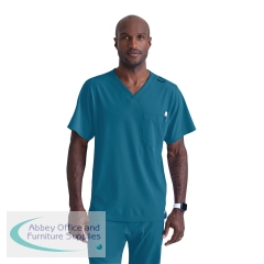 Skechers Unisex V Neck Scrub Top Bahama M SK0112/BAHA/M