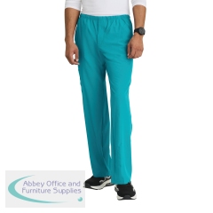 Skechers Unisex Drawcord Scrub Trousers Teal Blue 4XL SK0215/TEAL/4XL