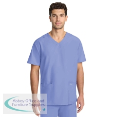 Cherokee Originals Ultra Unisex V-Neck Scrub Top Ceil 2XS CKE00014ACEILXXS