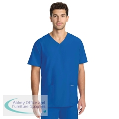 Cherokee Originals Ultra Unisex V-Neck Scrub Top Royal Blue XS CKE00014AROYAXS