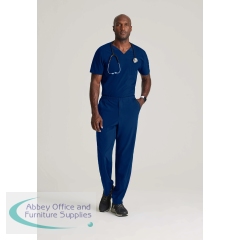Barco One Velocity Medical Scrub Top Indigo 3XL BOT195/INDI/3XL