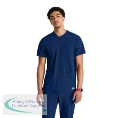 Skechers SKT193 Thesis Scrub Top Navy Size XL SKT193/NAVY/XL