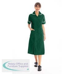 Work in Style Nursing Dress Bottle Green/White 46 DVDDRBOTT/WHT46