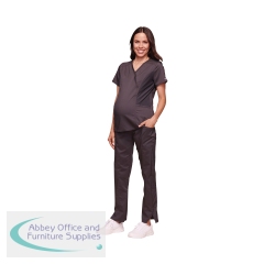 Cherokee Revolution WWE688 Maternity Top Pewter Size S WWE688/PEWT/S