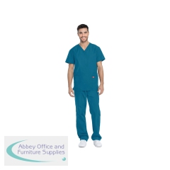 Dickies DKP520C Unisex Scrub Set Top and Trouser Caribbean Blue Size XXS DKP520C/CARI/XXS