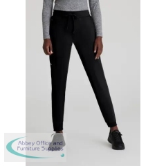 Skechers Slip-ins Pace Knit Scrub Joggers Petite Black M SKP669P/BLAC/M